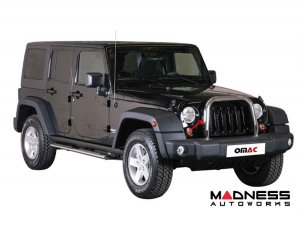 Jeep Wrangler JK Front Bumper Guard - Bull Bar - Chrome (2007-2018) Jeep Wrangler JK Front Bumper Guard - Bull Bar - Chrome (2007-2018)